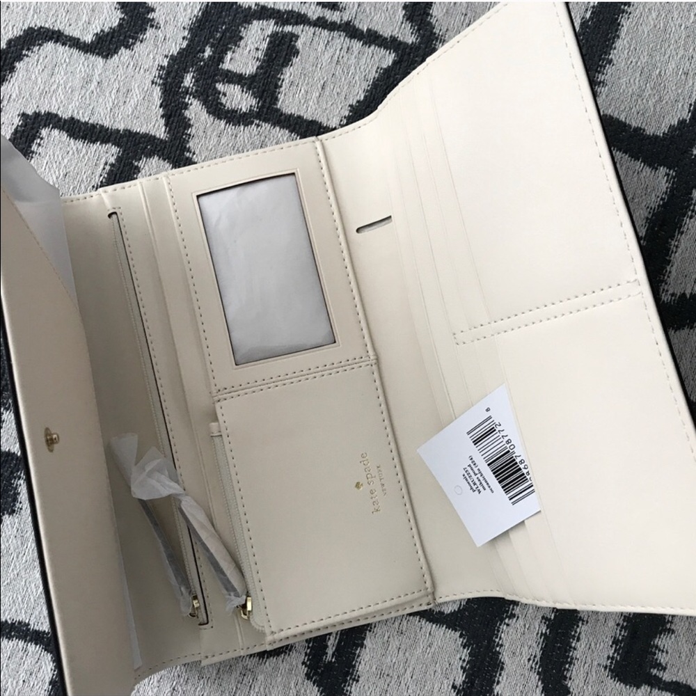 NWT kate spade Mikas Pond Phoenix Travel Wallet